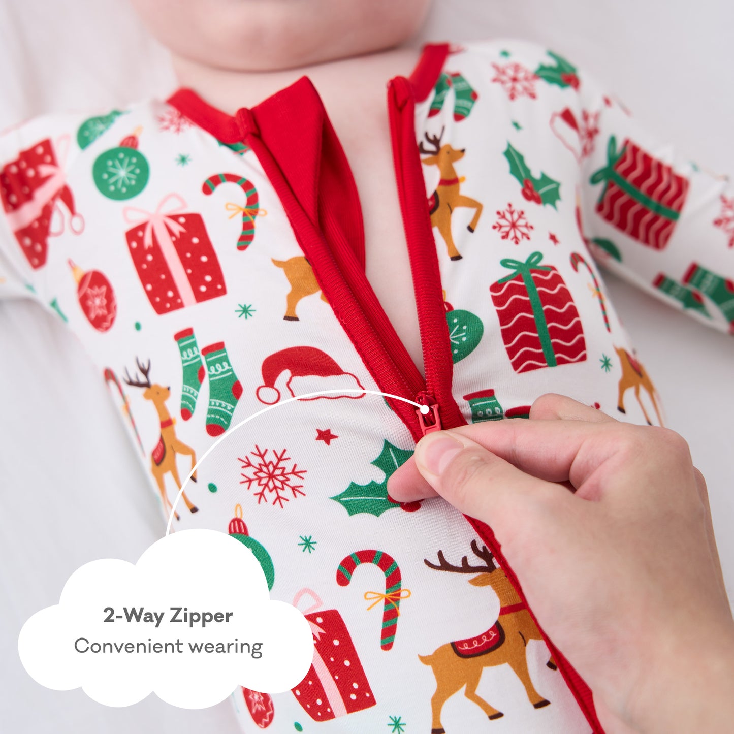 Viscose From Bamboo Christmas Family Match Set