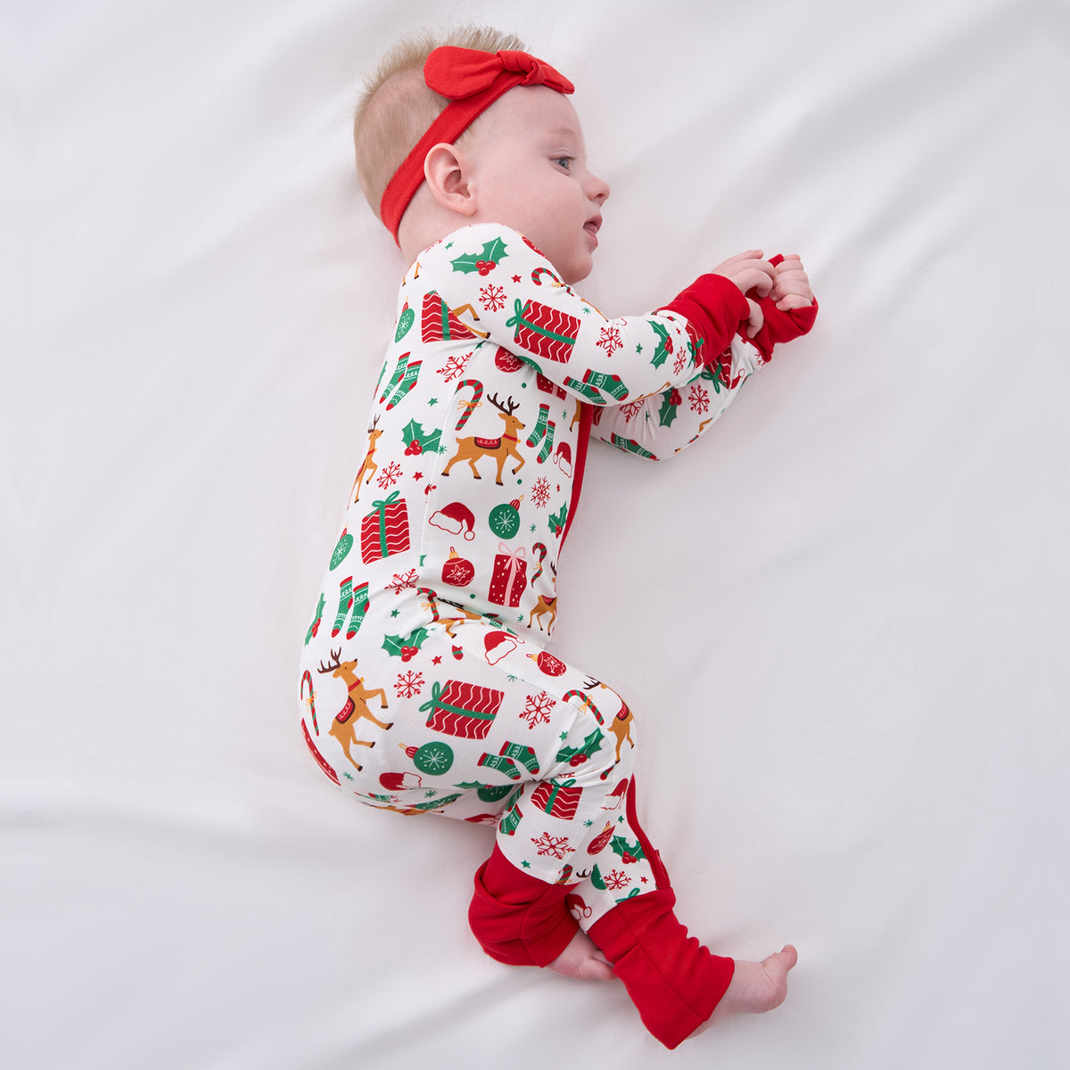 Viscose From Bamboo Christmas Family Match Set