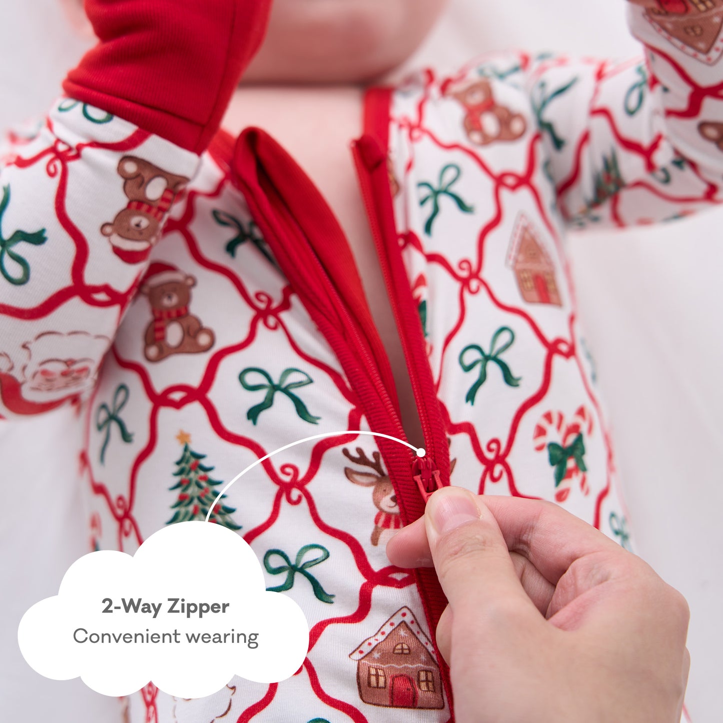 Viscose From Bamboo Christmas Family Match Set