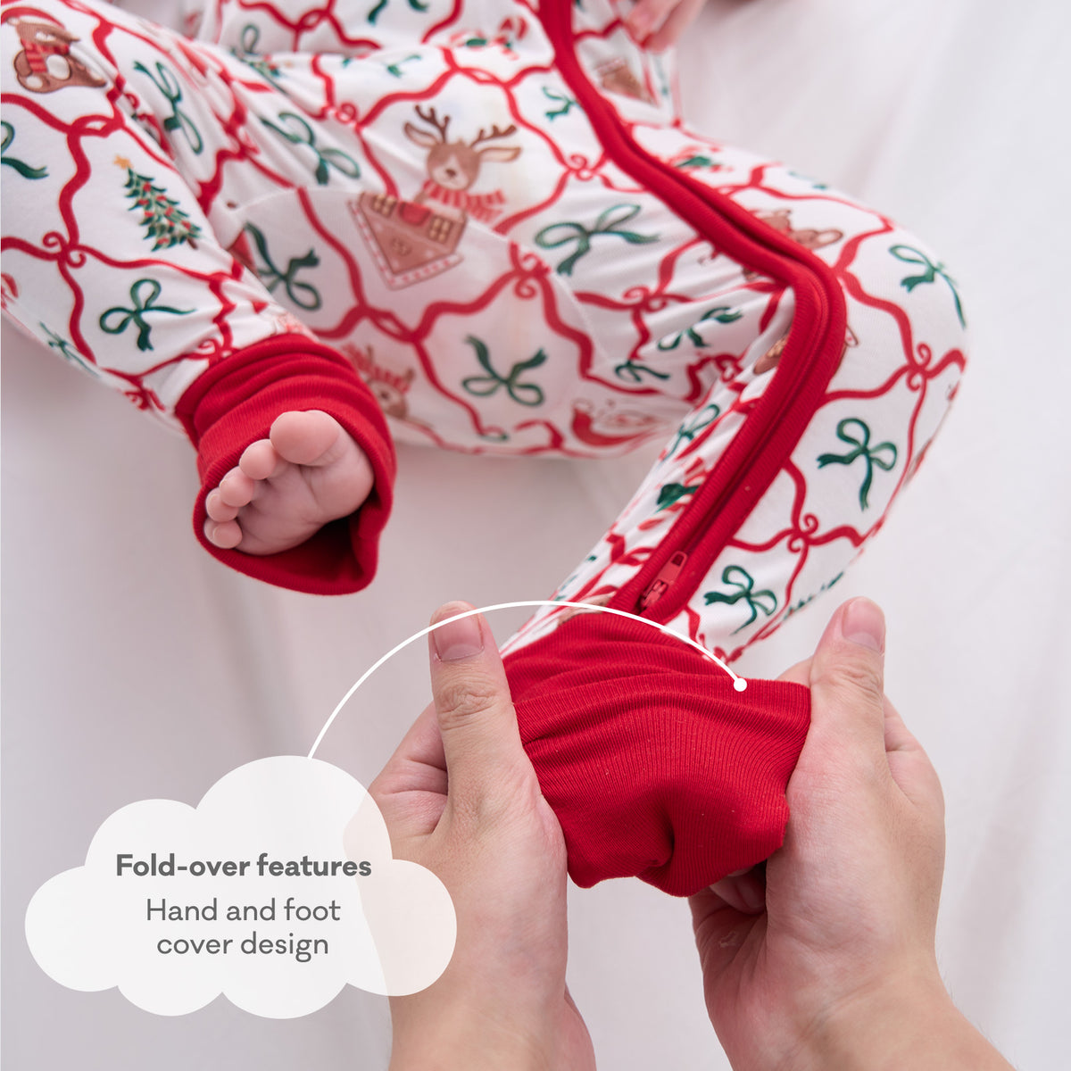 Viscose From Bamboo Christmas Family Match Set