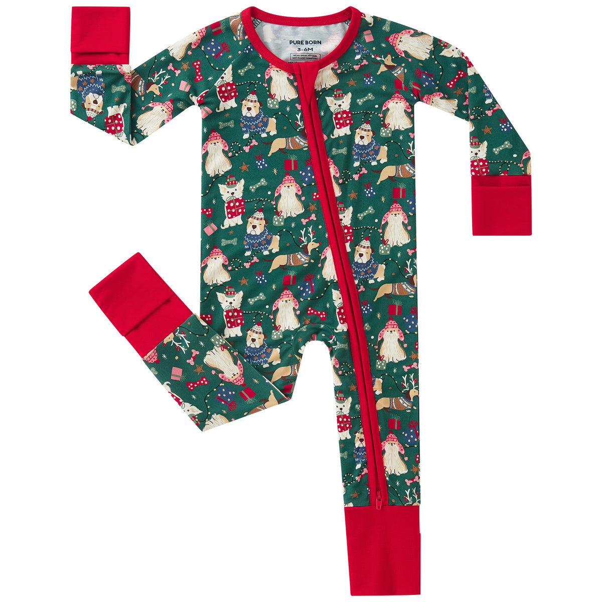 Viscose From Bamboo Christmas Family Match Set
