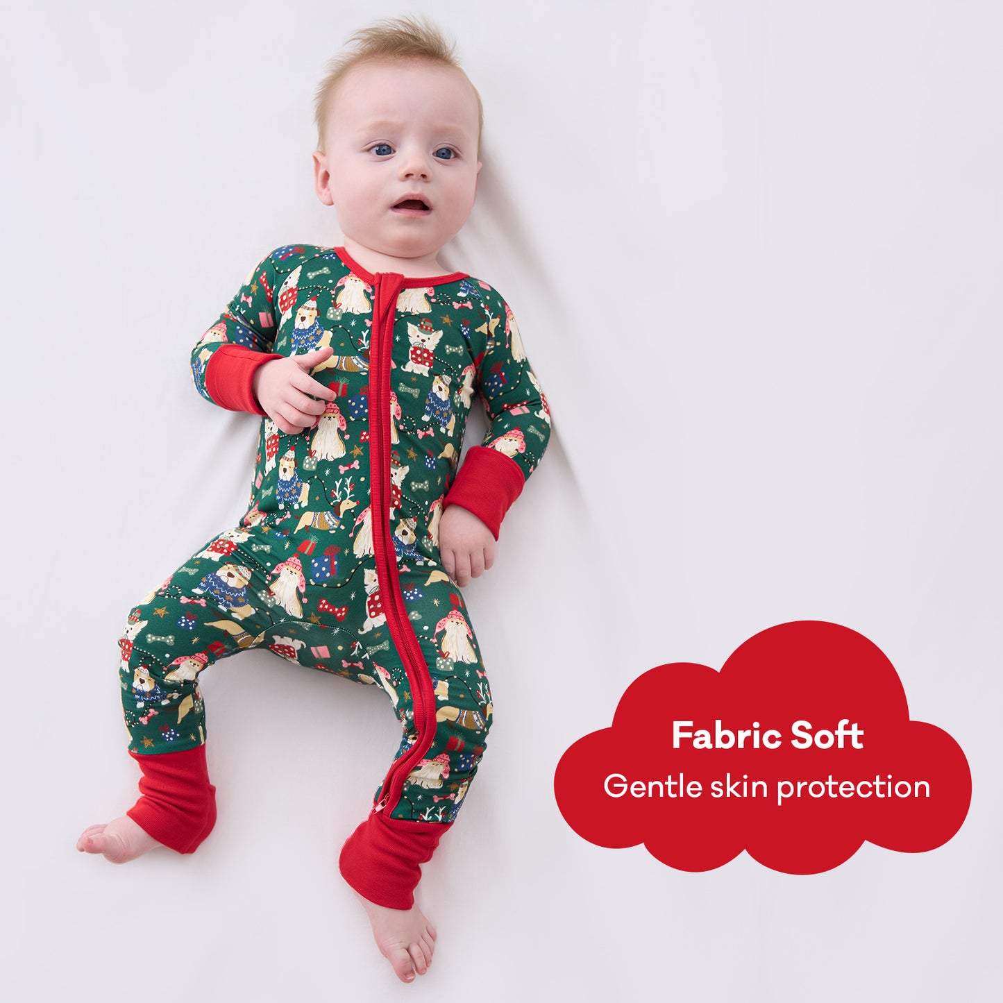 Viscose From Bamboo Christmas Family Match Set