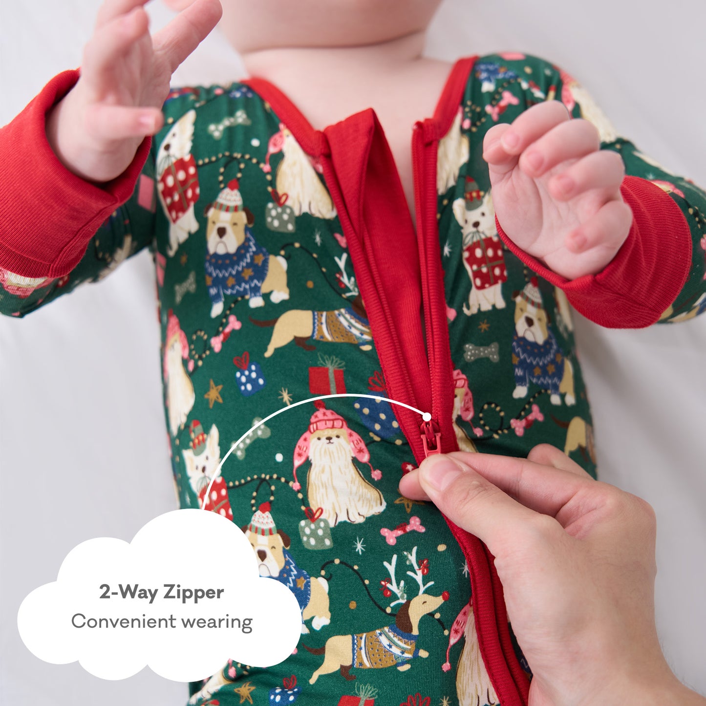 Viscose From Bamboo Christmas Family Match Set