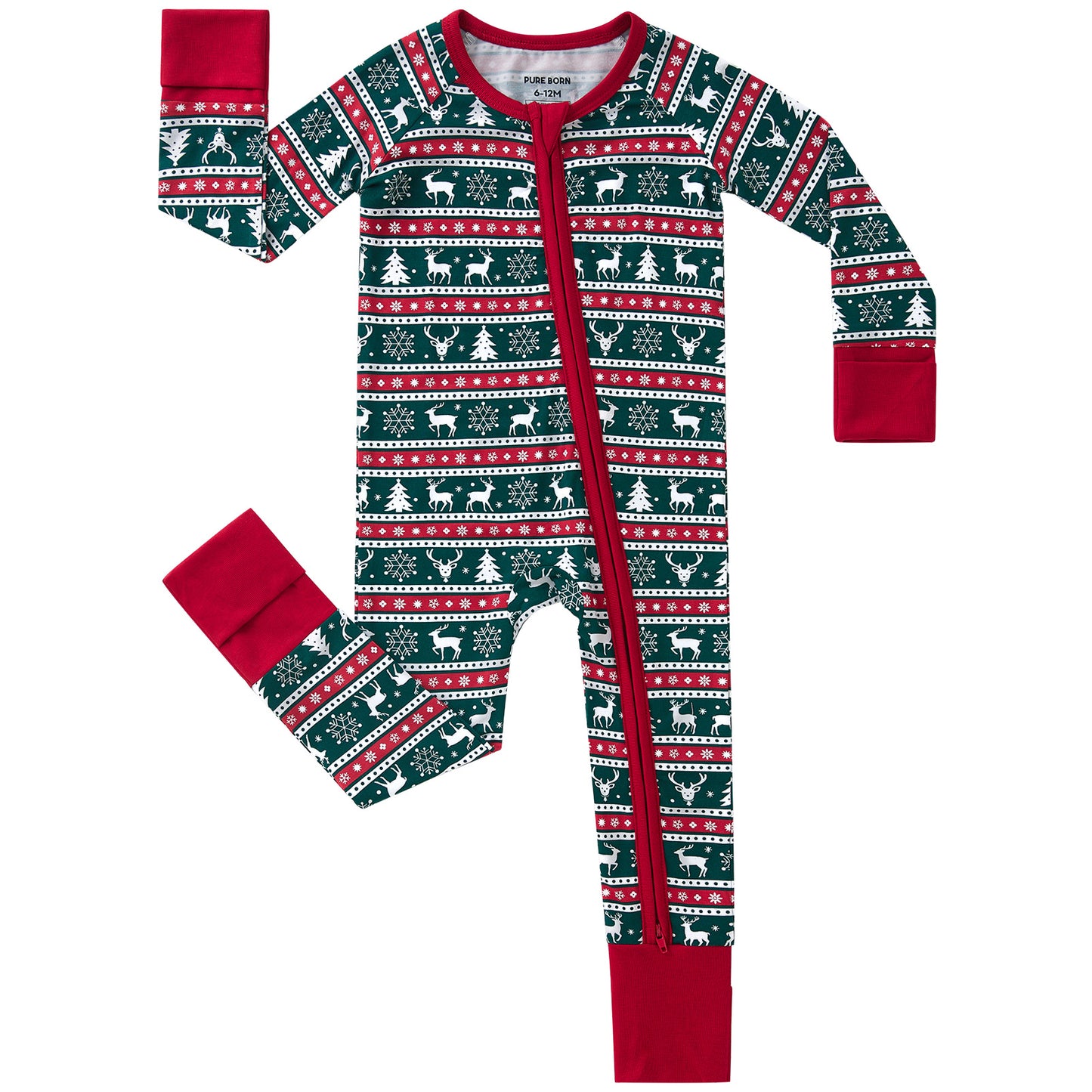 Viscose From Bamboo Christmas Family Match Set