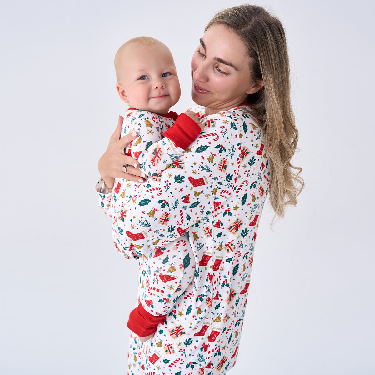 Viscose From Bamboo Christmas Family Match Set