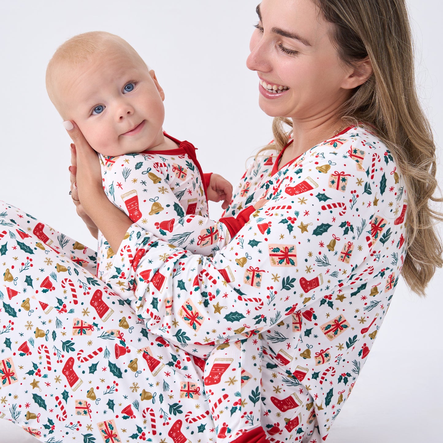 Viscose From Bamboo Christmas Family Match Set