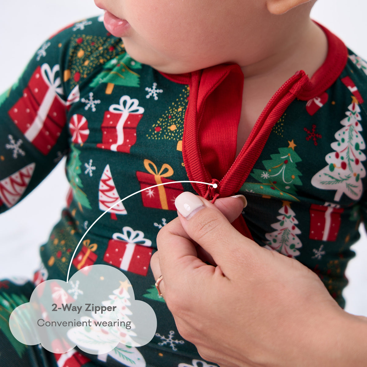 Viscose From Bamboo Christmas Family Match Set