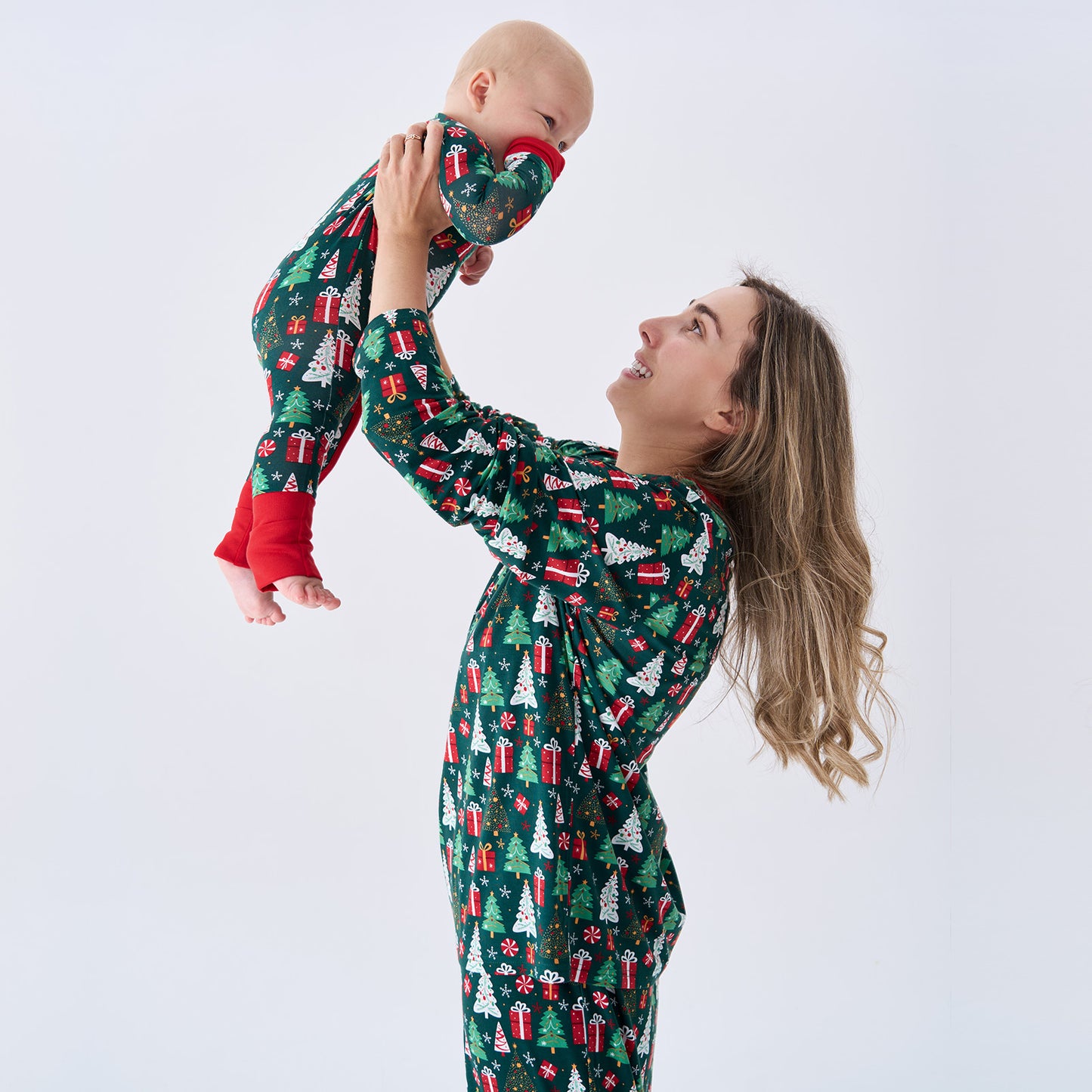 Viscose From Bamboo Christmas Family Match Set