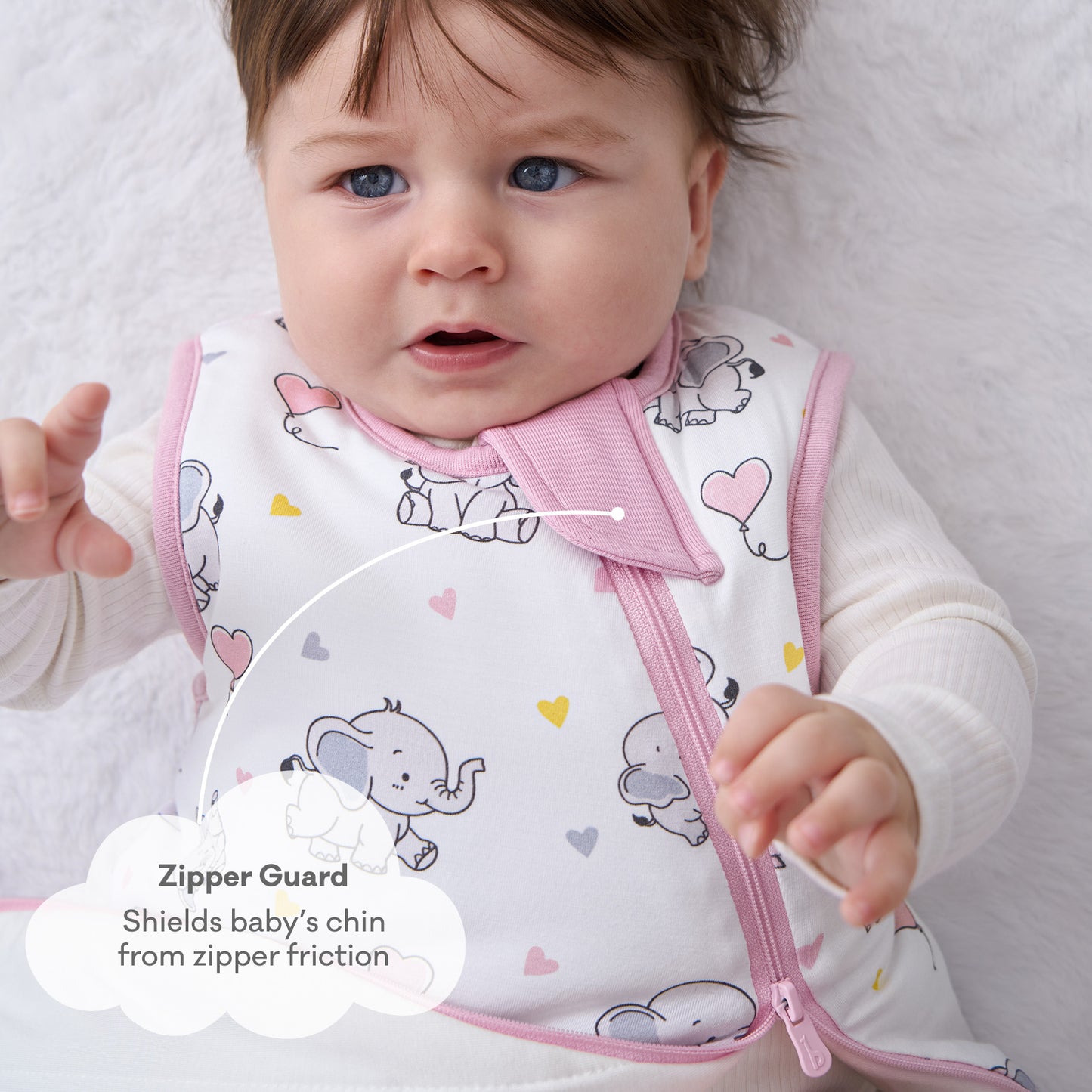 Viscose from Bamboo Baby Sack 2-Way Zipper