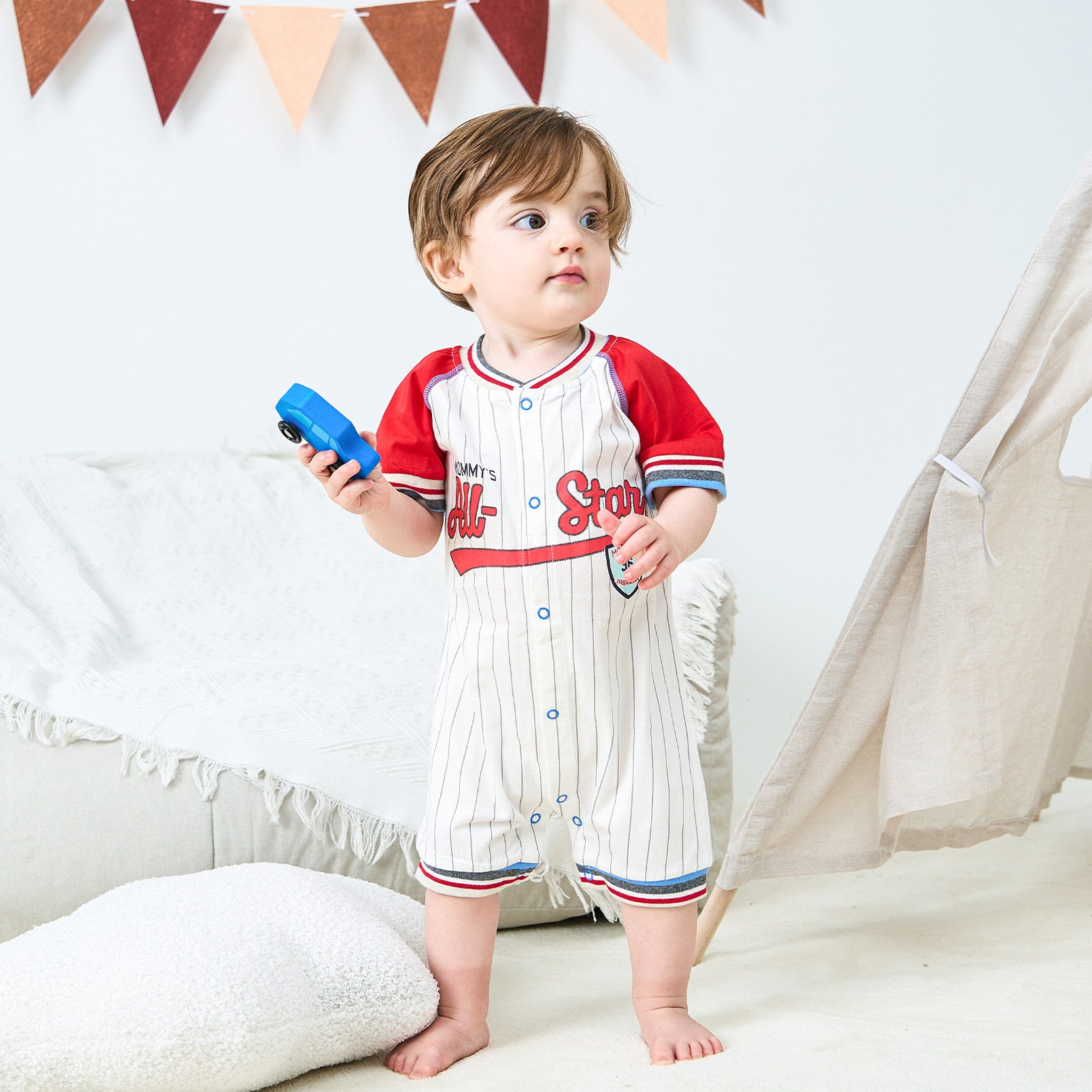 Baby Boys Nautical Romper