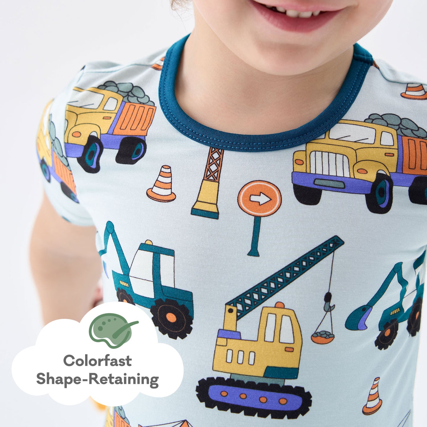 pureborn Toddler Little Kids Viscose From Bamboo Pajamas Set Short Sleeve Pjs Snug Fit Sleepwear 2pcs