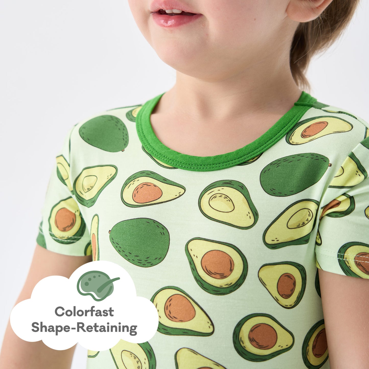 pureborn Toddler Little Kids Viscose From Bamboo Pajamas Set Short Sleeve Pjs Snug Fit Sleepwear 2pcs