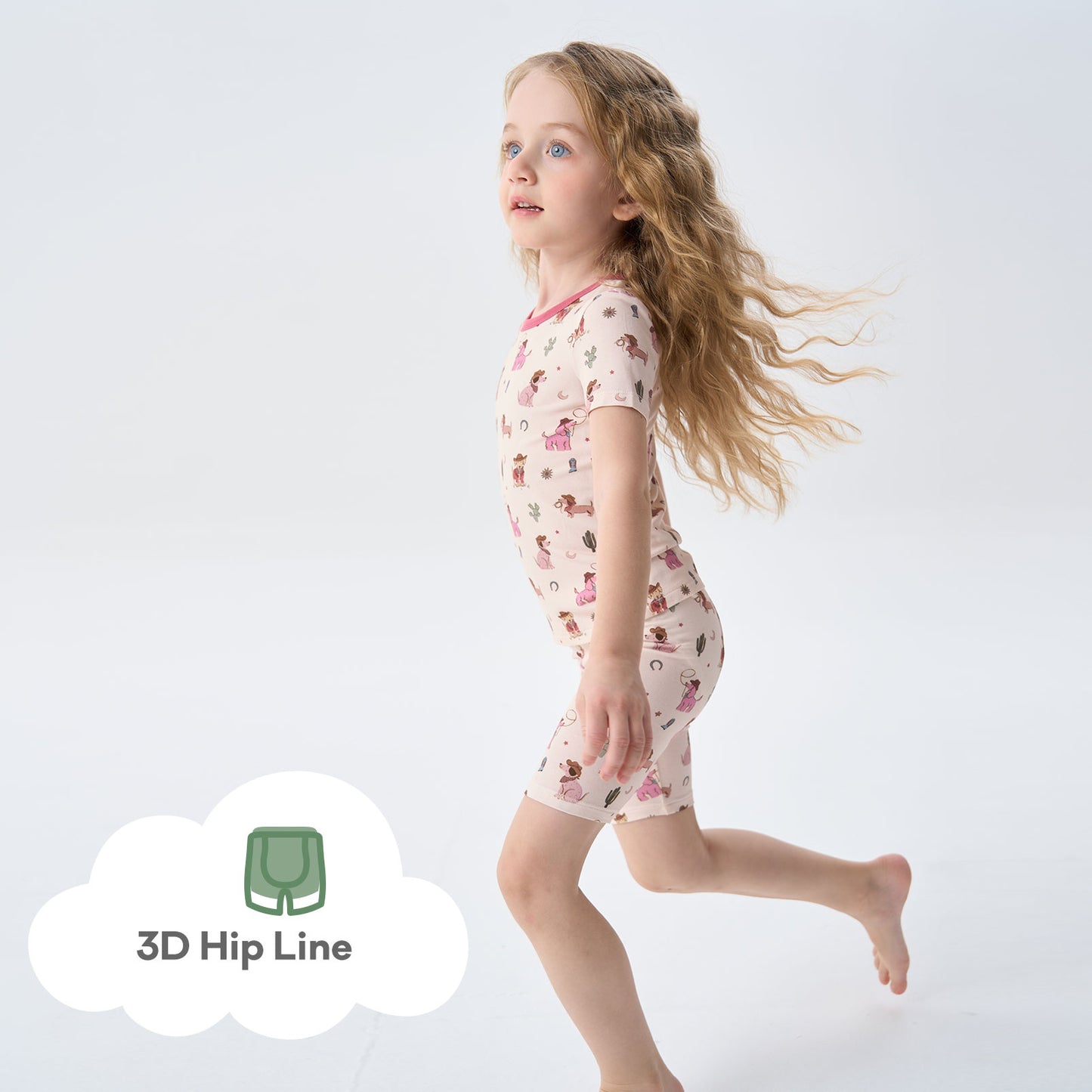 pureborn Toddler Little Kids Viscose From Bamboo Pajamas Set Short Sleeve Pjs Snug Fit Sleepwear 2pcs