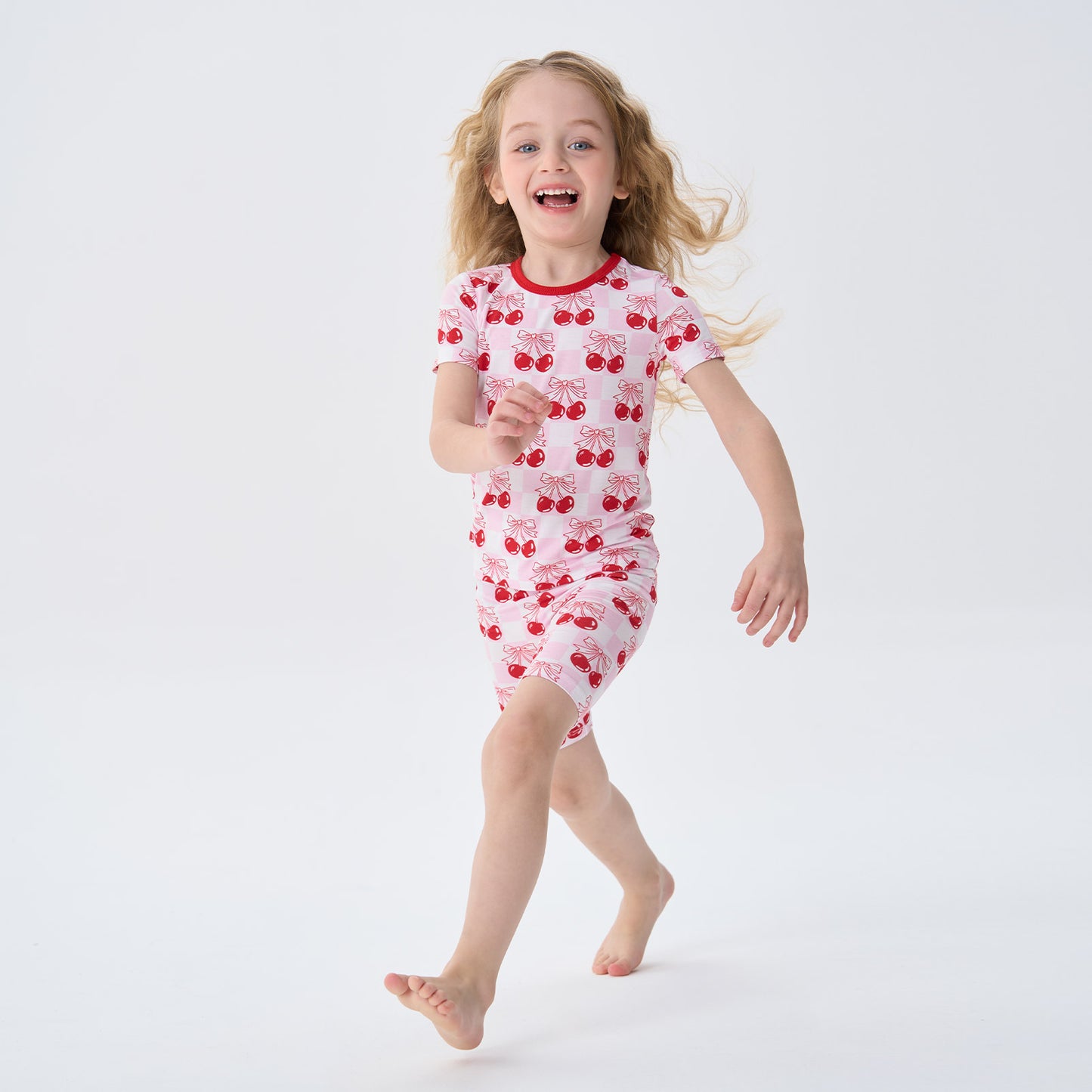 pureborn Toddler Little Kids Viscose From Bamboo Pajamas Set Short Sleeve Pjs Snug Fit Sleepwear 2pcs