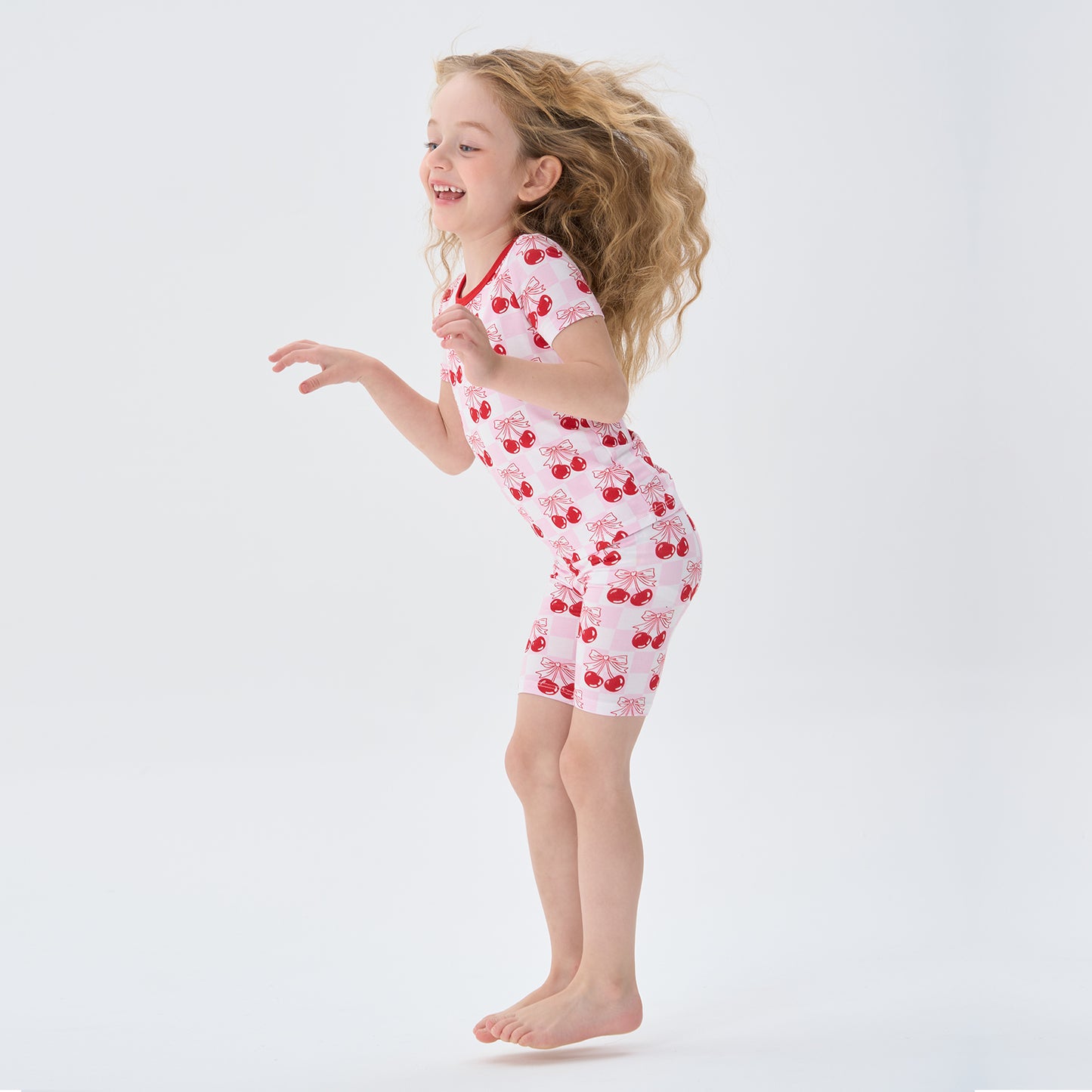 pureborn Toddler Little Kids Viscose From Bamboo Pajamas Set Short Sleeve Pjs Snug Fit Sleepwear 2pcs