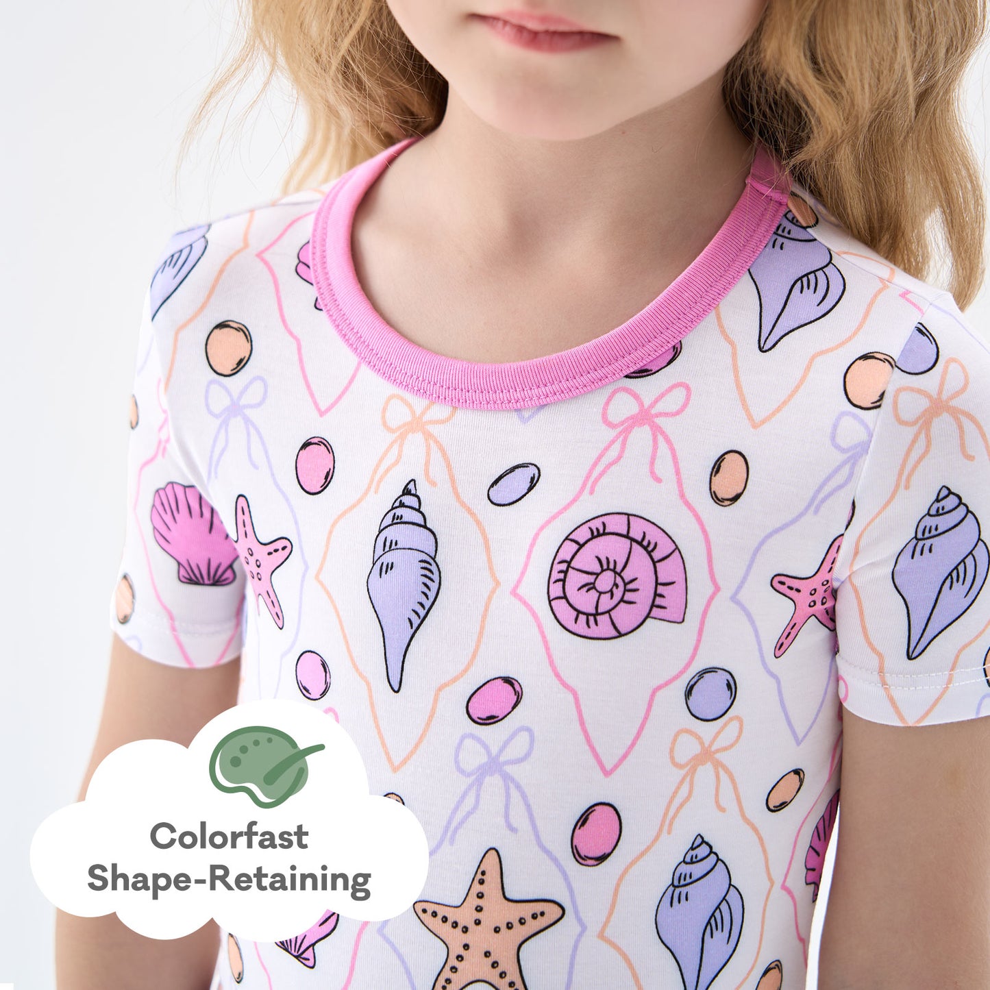 pureborn Toddler Little Kids Viscose From Bamboo Pajamas Set Short Sleeve Pjs Snug Fit Sleepwear 2pcs